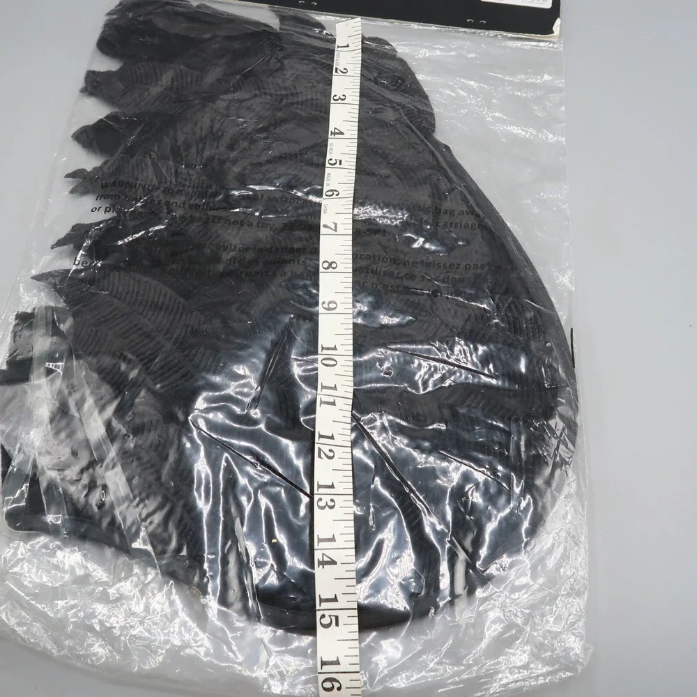 Spirit‎ Halloween Black Velvet Angel Wings Costume Cosplay Dress Up Gothic